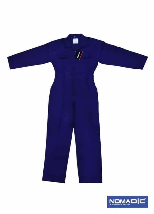 Nomadic 100% Cotton Coverall - Navy Blue - Large