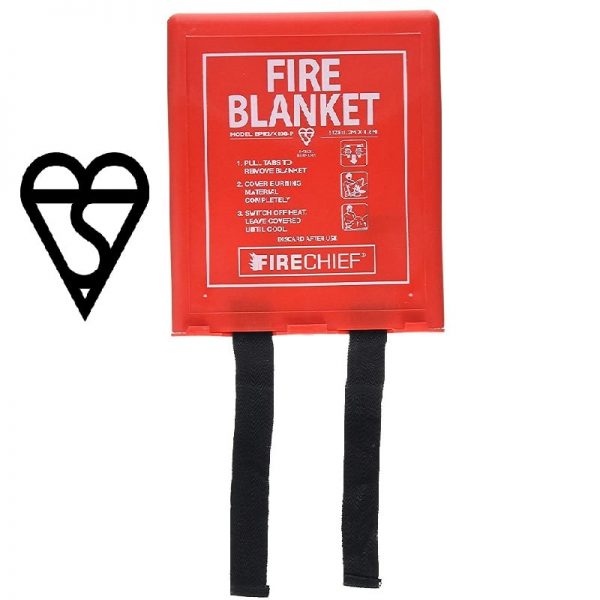 Fire Chief 1Mx1M Fire Blanket In Rigid Case