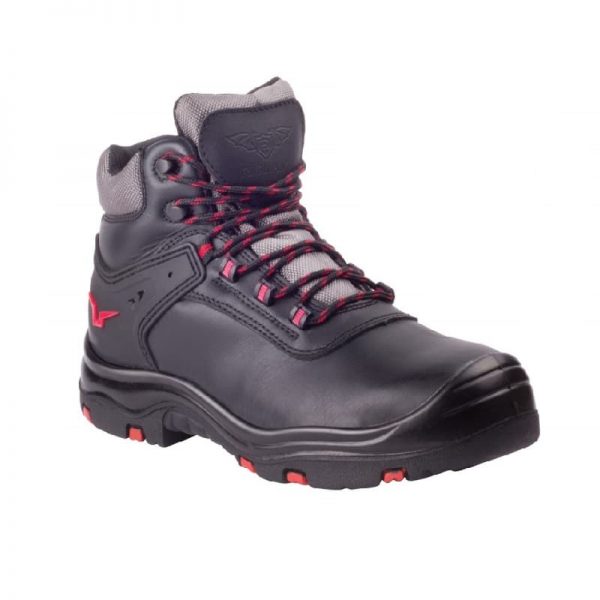 Rigman Proseries 6 Inch-R1021 Safety Shoes-Black Color