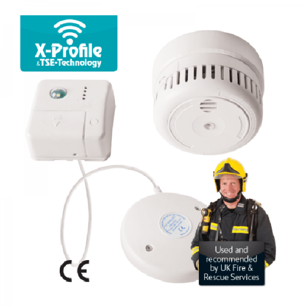 Firehawk FH700HIA Smoke or Heat Alarm For Deaf(Hearing Impaired)