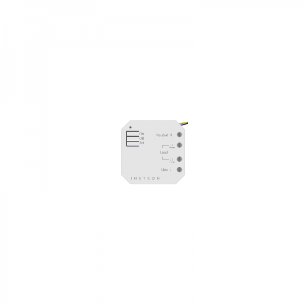 Insteon 2443-222 Micro On / Off Module ، 2000 واط - استخدم Insteon Hub مع Alexa & Google Assistant