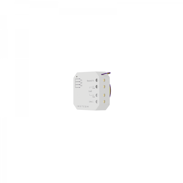 Insteon 2443-222 Micro On / Off Module ، 2000 واط - استخدم Insteon Hub مع Alexa & Google Assistant