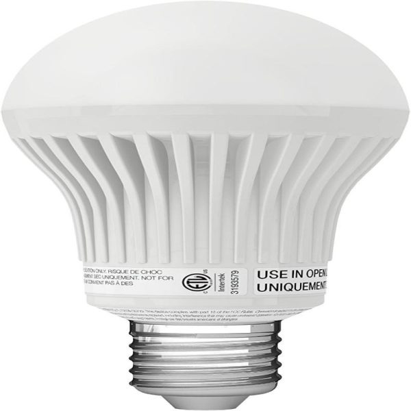 مصباح LED أبيض دافئ من Insteon A19 8W (مكافئ 60W) يعمل بمصباح LED أبيض دافئ مع Alexa عبر جسر Insteon