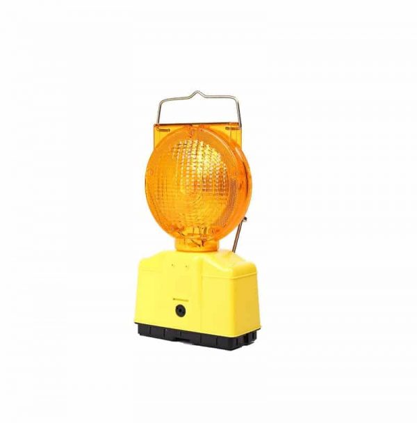 Solar Warning Flash Light With Long Life Battery