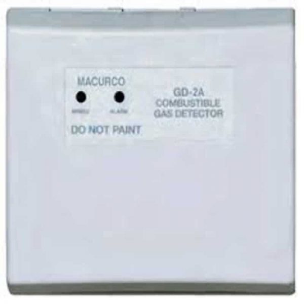 Macurco GD-2A Combustible Gas Detector for use with fire alarm/burglary control panels