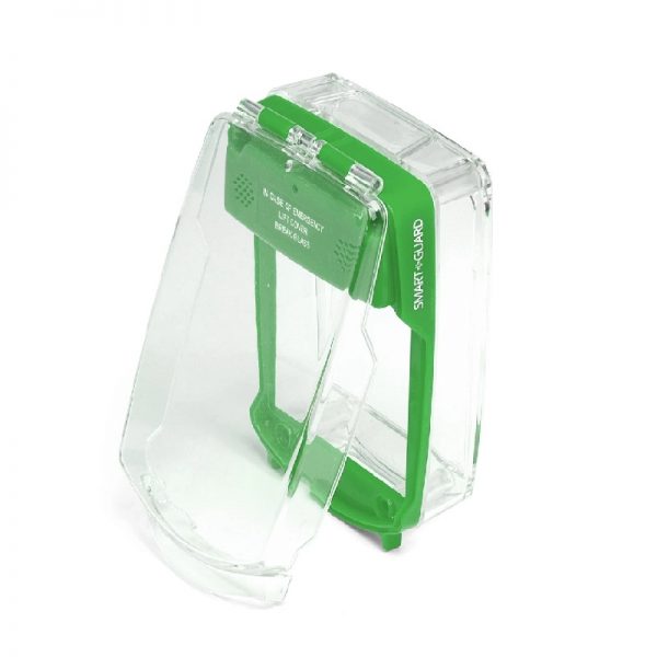 Vimpex SG-S-G Smart+Guard Call Point Cover, Surface No Sounder, Green Color