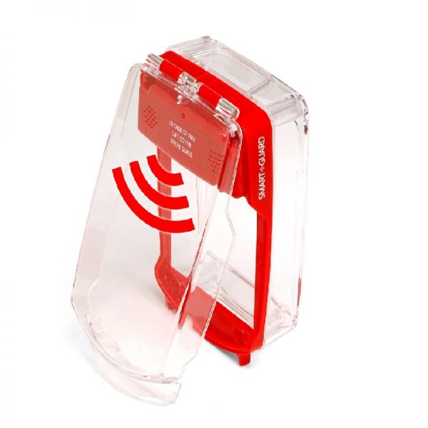 Vimpex SG-SS-R Smart+Guard Call Point Cover, Surface Sounder, Red Color