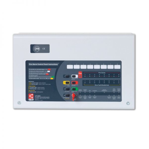 C-Tech CFP702E-4 Economy 2 Zone Conventional Fire Alarm Panel