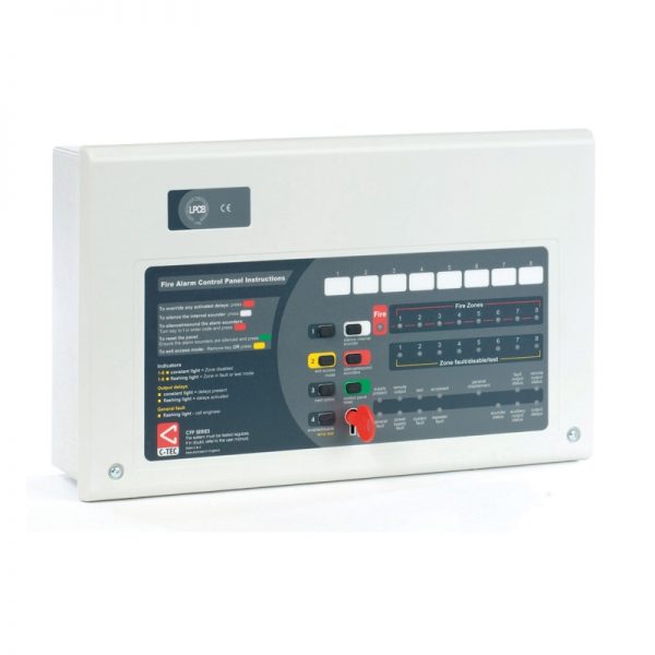 C-Tech CFP702E-4 Economy 2 Zone Conventional Fire Alarm Panel