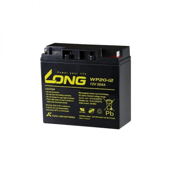 Long WP20-12NE, 20Ah-12V Rechargeable Sealed Lead Acid Battery