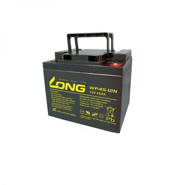 Long WP45-12N, 45Ah-12V Rechargeable Sealed Lead Acid Battery