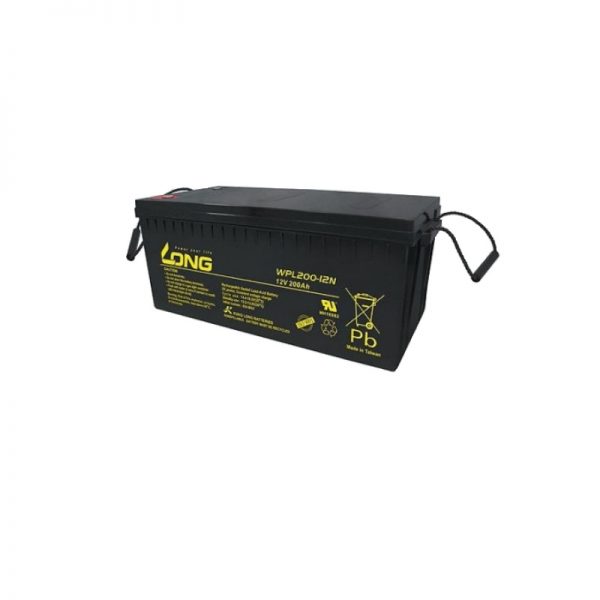 Long WPL200-12N, 200Ah-12V Rechargeable Sealed Lead Acid Battery