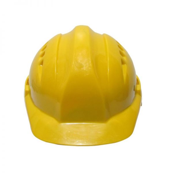 Vaultex VHVR Yellow Ventilated Helmet with Ratchet Suspension