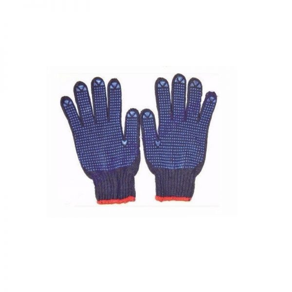 Safex Double Sided Dotted Gloves(Pack of 12)