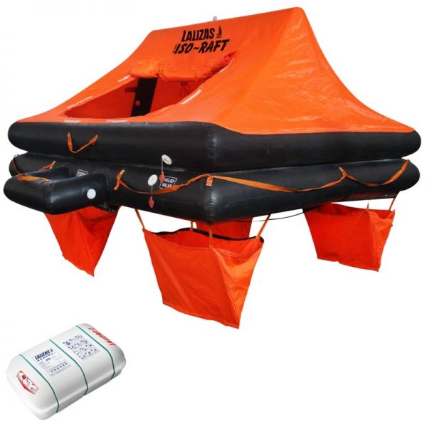 Lalizas 78830 International Liferaft ISO-RAFT, 10 Persons Canister