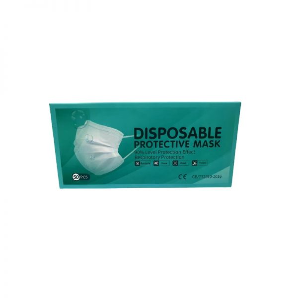 Disposable Protective Mask - (Pack of 10 Boxes)