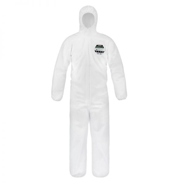 Safegard GP Coverall with elasticated hood, cuffs, waist and ankles - (Pack of 4)