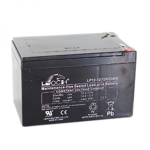 Leoch LP12-12 12V 12Ah Sealed Lead Acid Battery