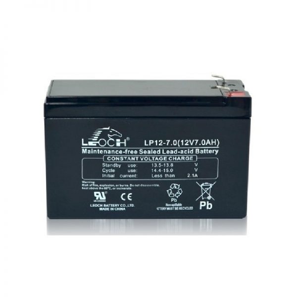 Leoch LP12-7.0 12V 7.0Ah Sealed Lead Acid Battery