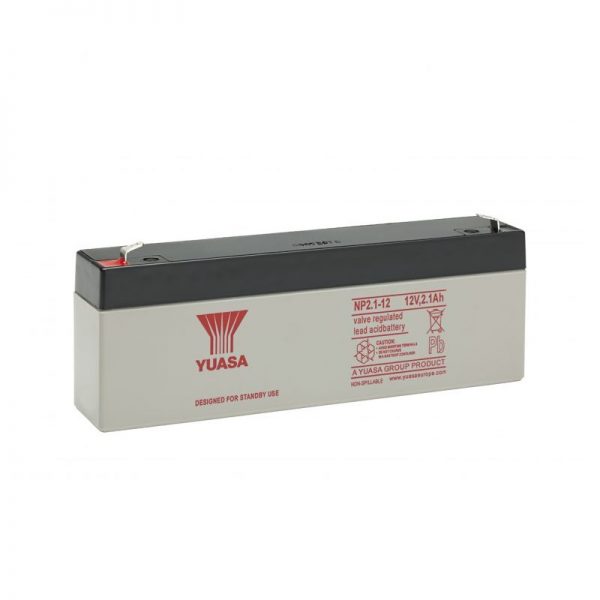 Yuasa NP2.1-12 (12V 2.1Ah) General Purpose VRLA Battery