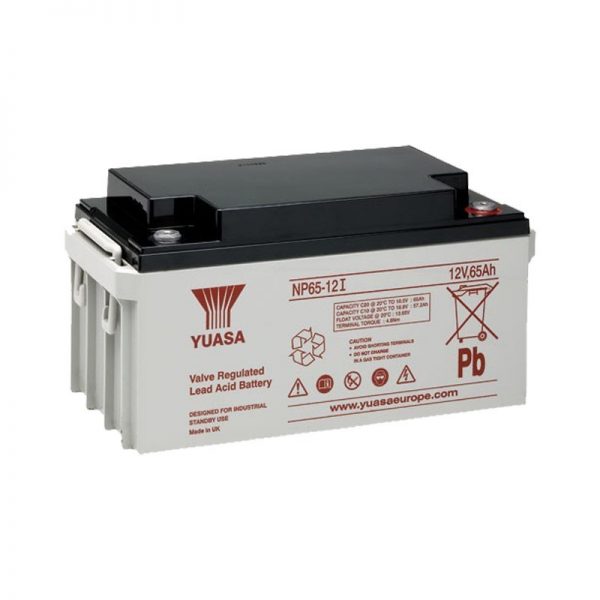 Yuasa NP65-12I (12V 65Ah) General Purpose VRLA Battery