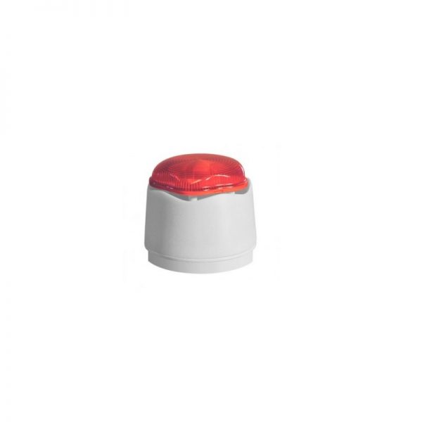 Vimpex 958CHX1500 Banshee Excel Lite Capsule White Sounder with Red Xenon Beacon