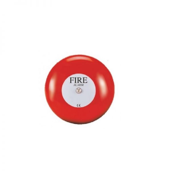 Vimpex MBA-6+BBX4 Weatherproof 6 Inch Fire Alarm Bell (12mA 24Vdc)