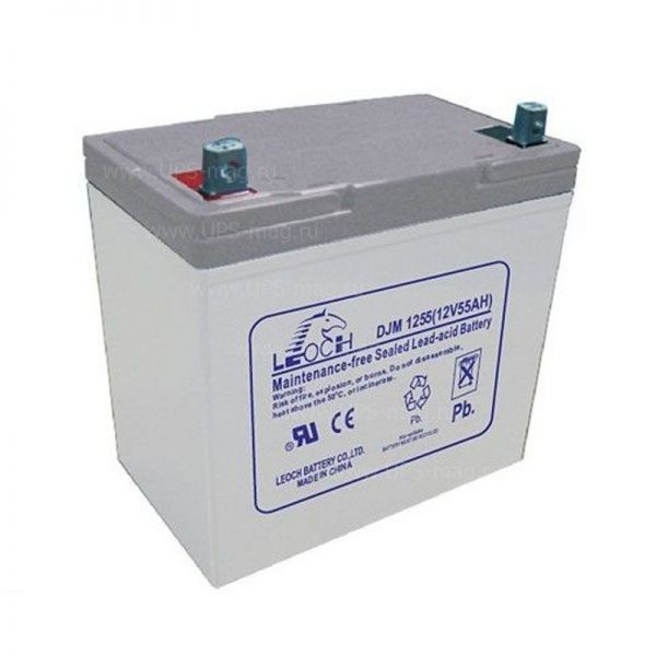 Leoch LP12-55 12V 55Ah Sealed Lead Acid Battery