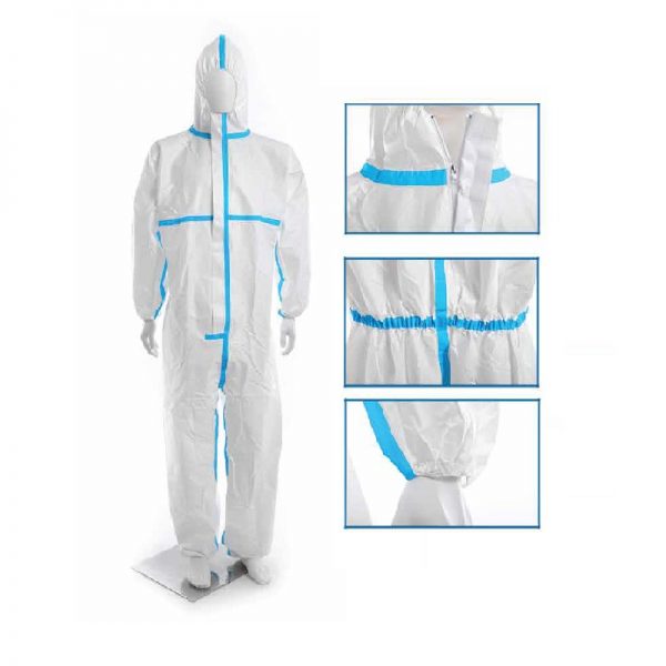 SCUDO SC06030 TYPE 4/5/6 Micro-Pores Protective Disposable Coverall