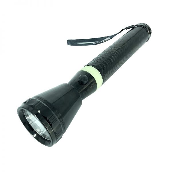 Max German MX-2AA High Endurance Rechargeable LED Flash Light/Lamp, 4 Hours