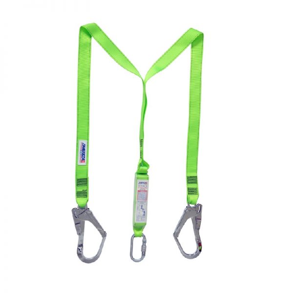 Vertex Web Y Webbing Lanyard With Energy Shock Absorber