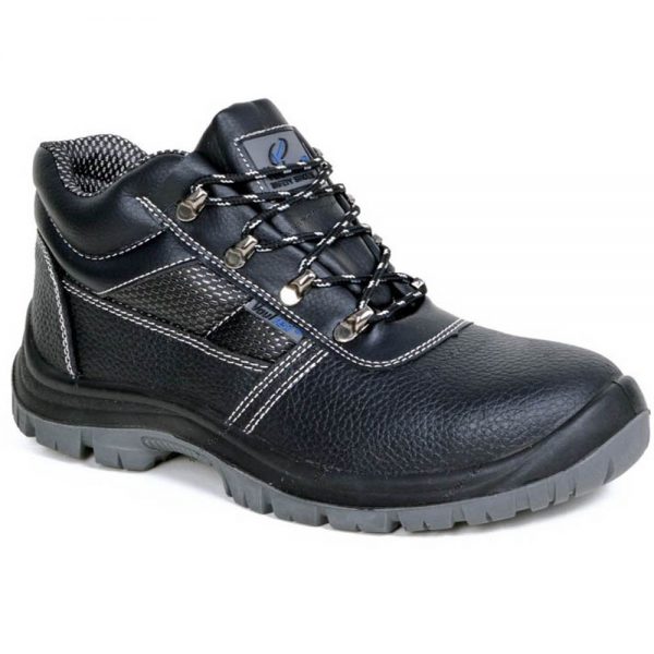 Vaultex AHV High Ankle Steel Toe Safety Shoes Black