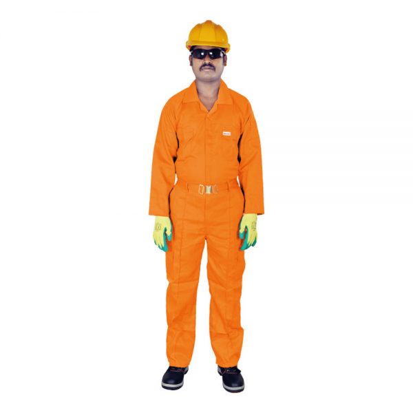 Vaultex 1OV 100% Twill Coverall Orange