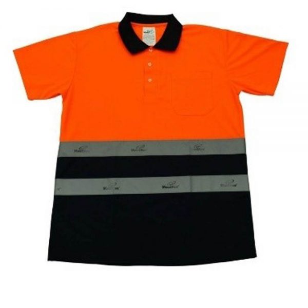 Vaultex FPQ Polo T-shirt With Vaultex Reflective - 245 Gsm (MOQ of 4Pcs)