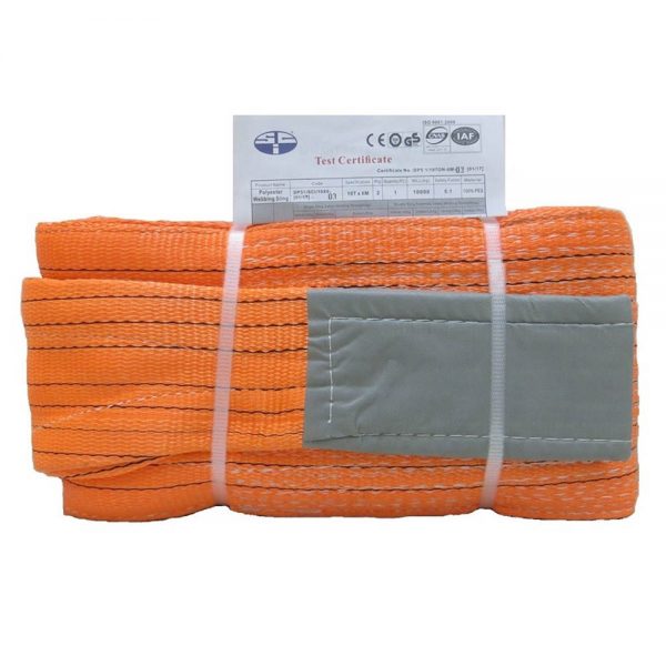 Vaultex GRP 2 Ply Polyester Webbing Sling (Orange) 5.1