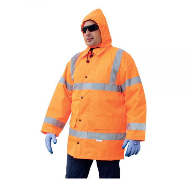 Vaultex JGO Winter Jacket ,Orange Color