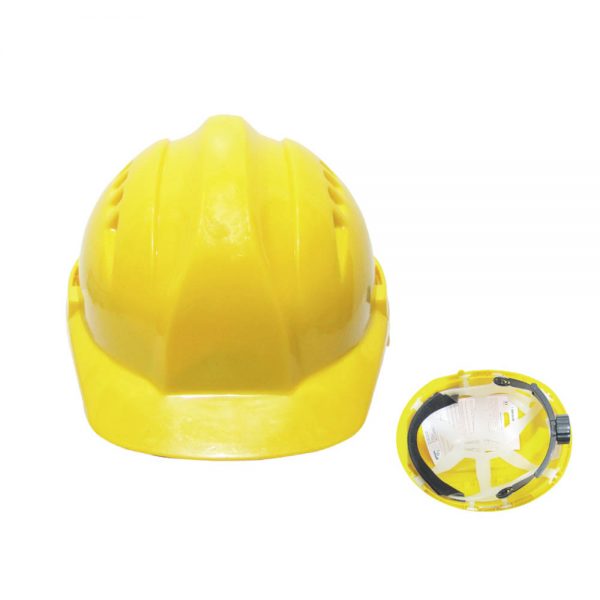 Vaultex VHVR Ratchet Ventilated Safety Helmet With Plastic Suspension