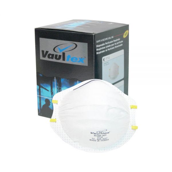 Vaultex VMK Cup shape Particulate Respirators with Valve(MOQ of 5 Boxes)