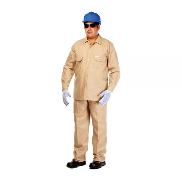 Workland 2BWL 65/35 Polycotton Pant & Shirt Beige