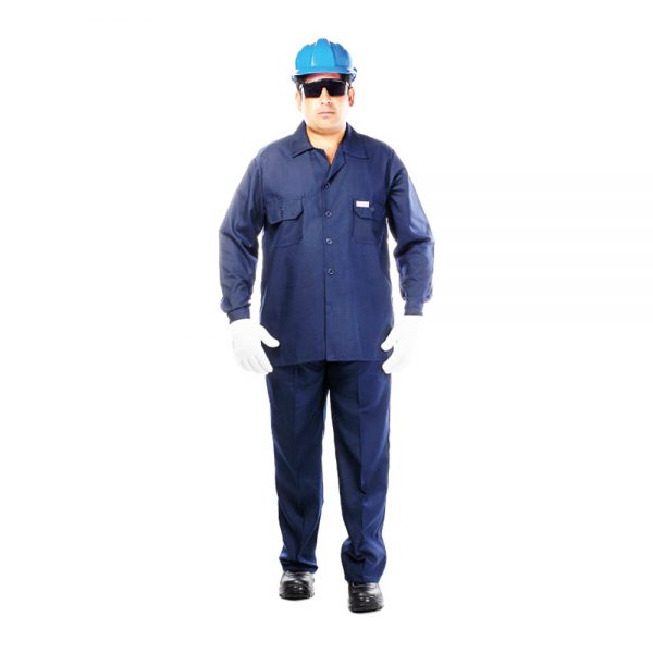 Workland 2NWL 65/35 Polycotton Pant & Shirt Navy Blue