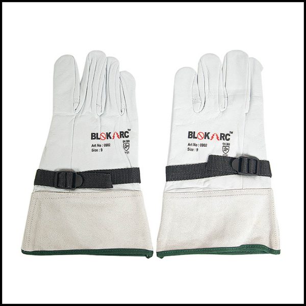 Blokarc Leather Protector Gloves For Linemen'S Insulated Gloves 10" LPG-CL2-BLOKARC