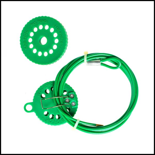 Loto-Lok CL-KBLK-G2-ST Cable Lockout Green