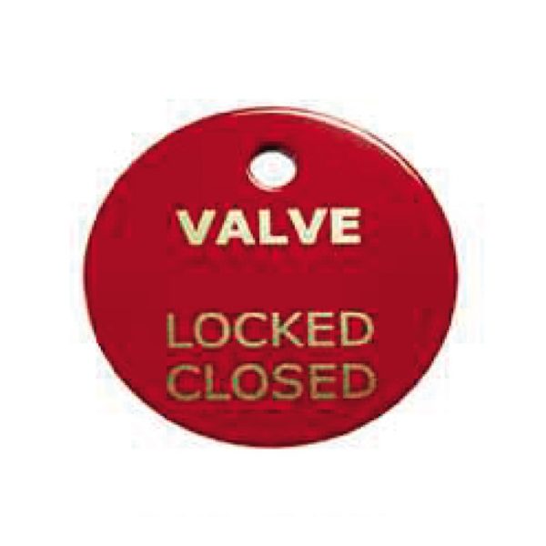 Loto-Lok CST_VLVC_R Disc - Valve Locked Open Red(Pack of 10pcs)