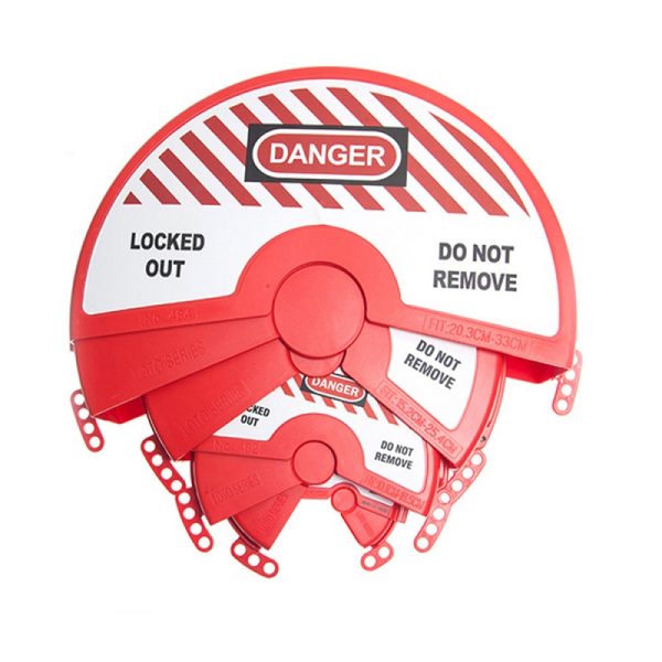 Loto-Lok VL-MST-F485 Valve Lockout - Rotating Set of 5 Pcs. Consisting of F480 to F484