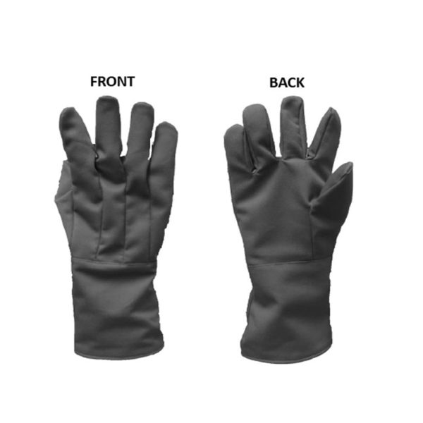 NSA Thermographer Arc Flash Gloves, 9 Oz Grey Navy Ultra Soft Large G99GGUWLGMA40