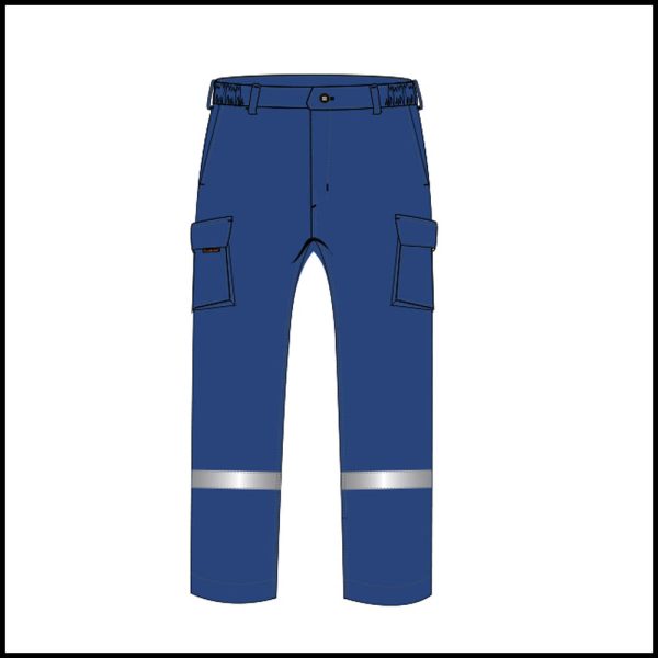 Tarasafe Blok-Arc Series Arc Flash Cargo Trousers Navy Blue Size: 44" - 46"