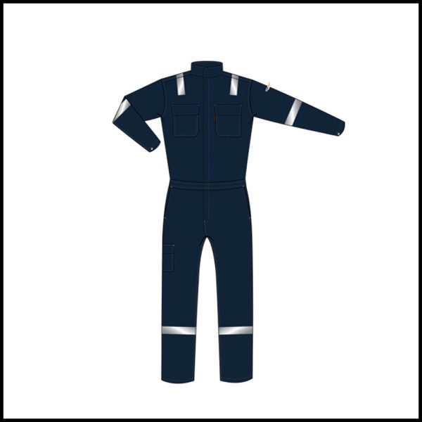 Tarasafe Blok-Arc Series Arc Flash Coverall Navy Blue Sizes 46 - 54