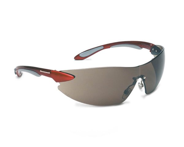 Honeywell FQC 1017083 Ignite Eyewear TSR Grey Fog Ban Red Silver ( With Cord )(MOQ of 15 Pcs)