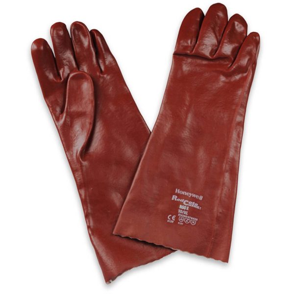 Honeywell BAN. R60X Redcote Plus PVC Chemical Glove Size - 9L & 10XL