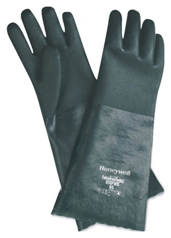 Honeywell PKR 850FWG Trawler King PVC Chemical Glove w/ Grip Size- 10